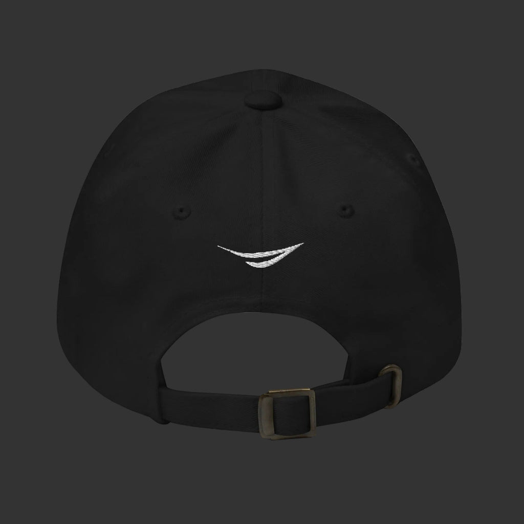 hintenschwarze cap mit stickerei