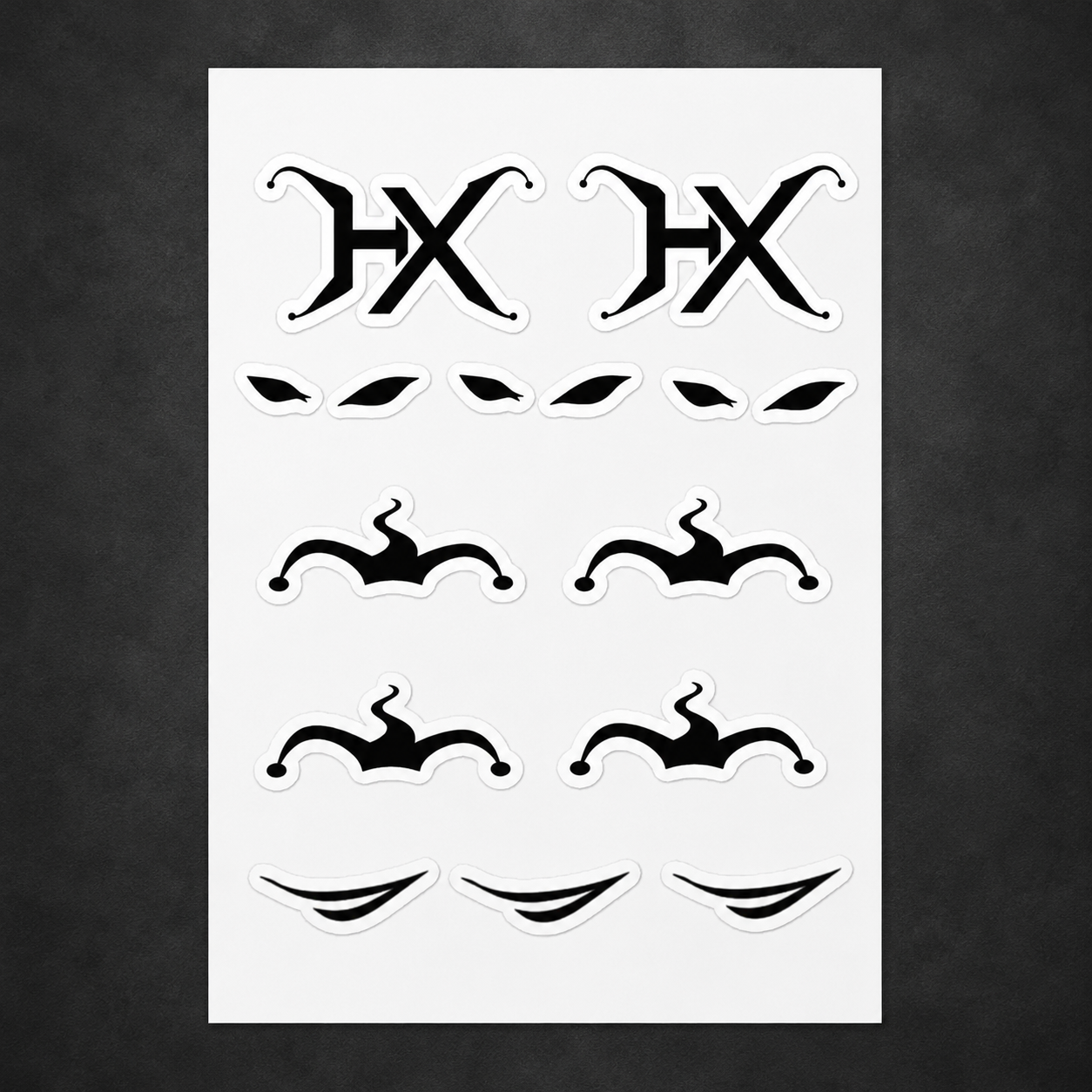 Chapter II – Symbol Sticker Sheet