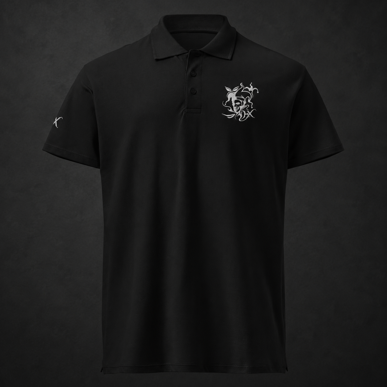 The Five Signs – Unisex Polo Schwarz