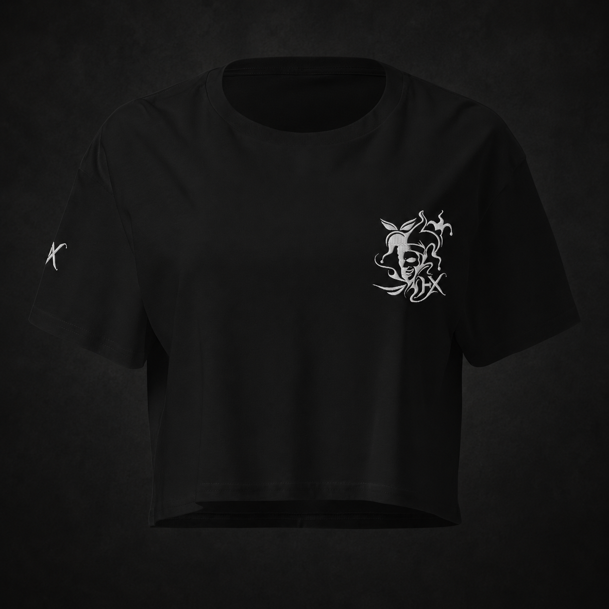 The Five Signs – Crop Top Schwarz