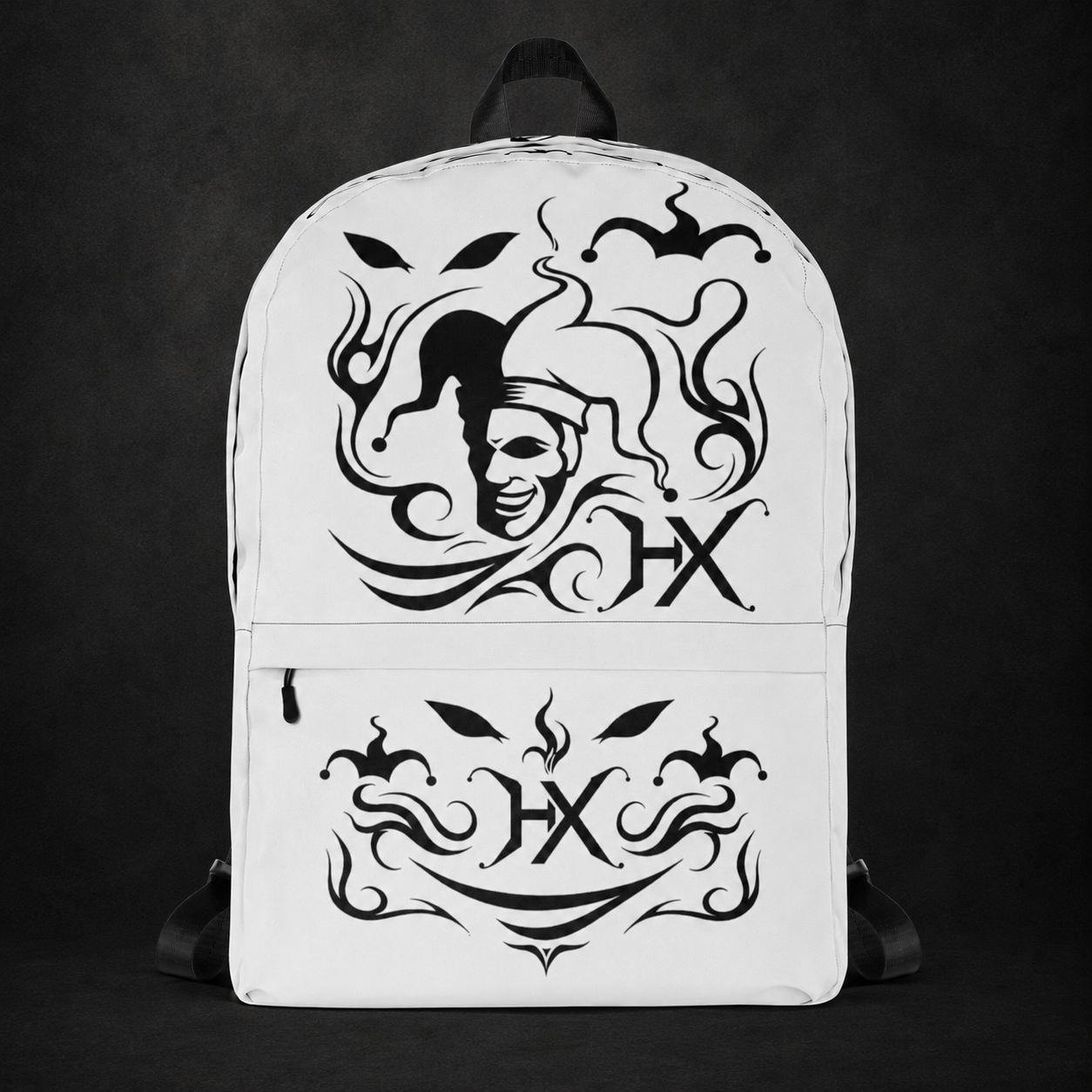 The Five Signs – All-Over Print Rucksack Weiß