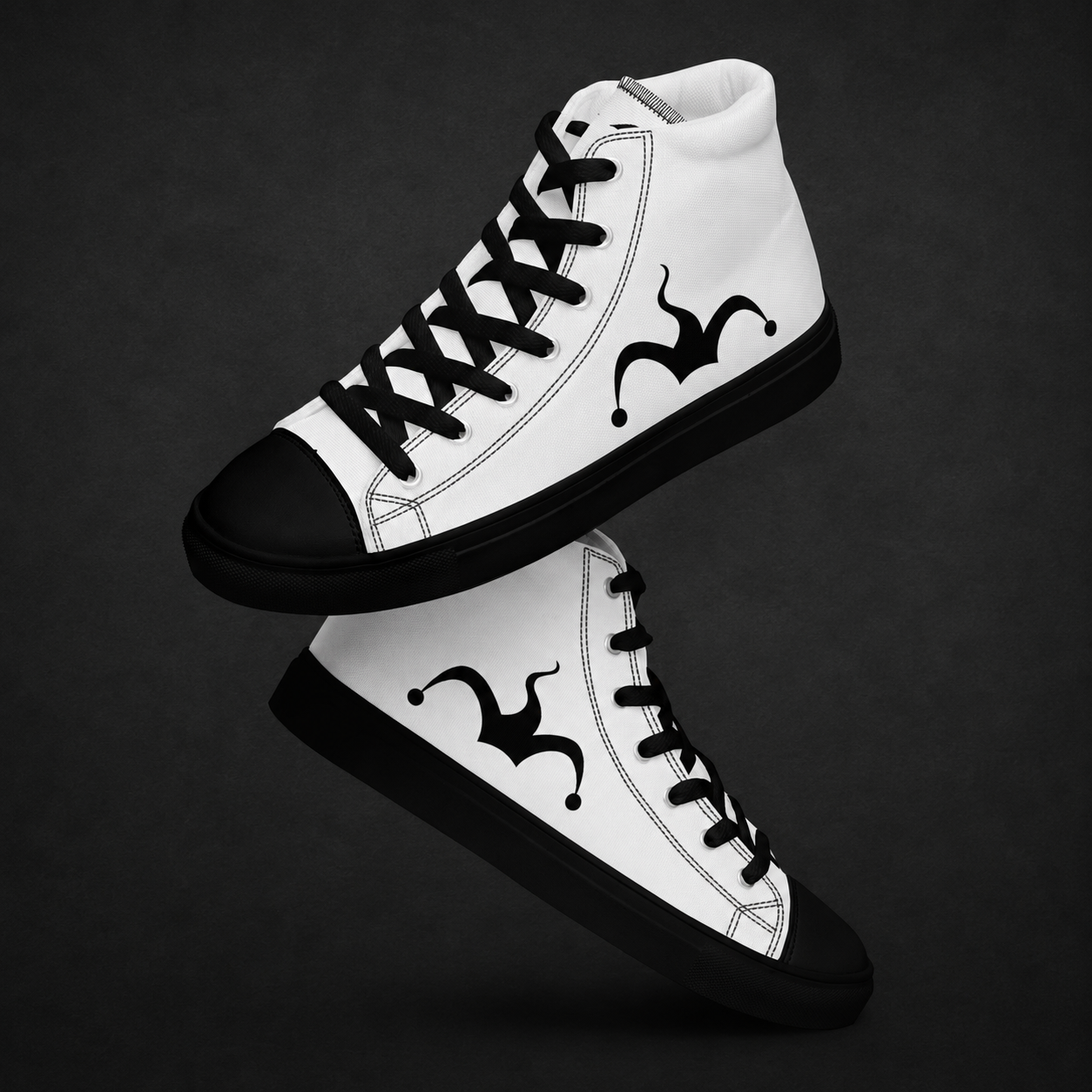 The Five Signs – Women's High-Top Canvas Shoes