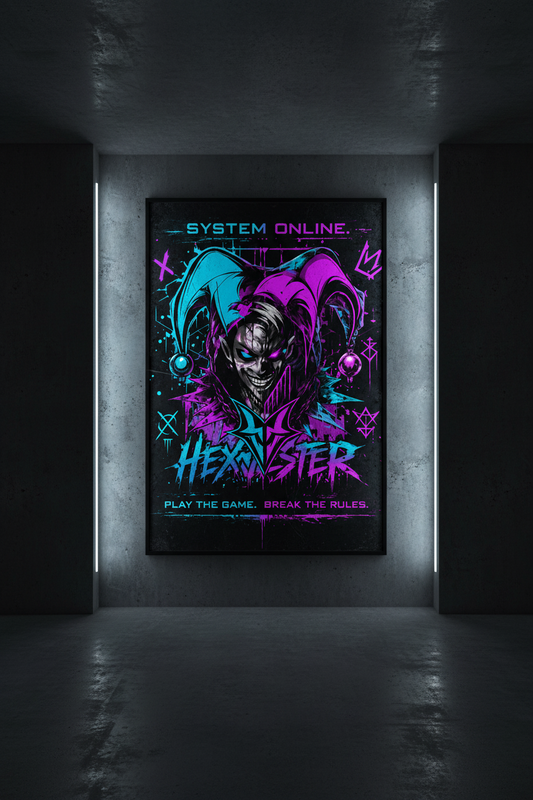 HEXJESTER | CHAPTER I: SYSTEM ONLINE ART POSTER